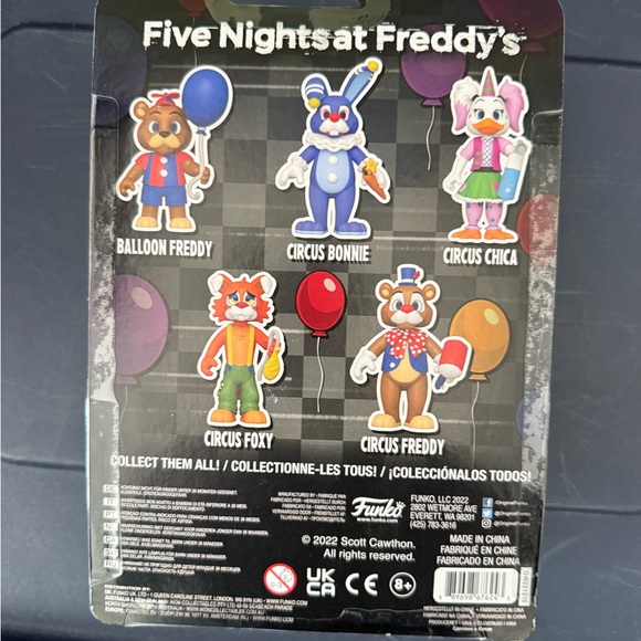 Funko Circus Time Freddy Figure| Five nights at Freddie’s - Picture 5 of 6